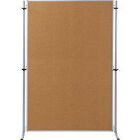 eurokraft basic natural cork, natural cork, HxW 1800 x 1200 mm, pack of 2