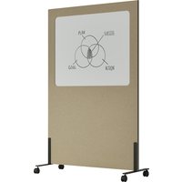 SMIT VISUAL enamelled steel / PET felt, enamelled steel / PET felt, beige