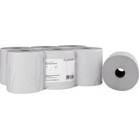CWS 2-ply, 220 m, pack of 6 rolls, 2-ply, 220 m, pack of 6 rolls, LxW 200 x 195 mm, white