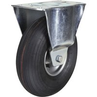 grooved profile, grooved profile, ØxW 260 x 85 mm, roller bearings, fixed castor