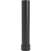 Boplan for charging stations, height 750 mm, for charging stations, height 750 mm, black