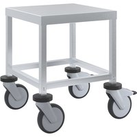 made of chrome nickel steel, made of chrome nickel steel, LxWxH 450 x 450 x 500 mm