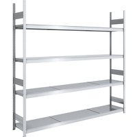 hofe height 2500 mm, shelf width 2500 mm, height 2500 mm, shelf width 2500 mm, shelf depth 500 mm, standard shelf unit
