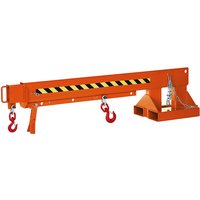 eurokraft pro telescopic, max. load 650 – 3000 kg, telescopic, max. load 650 - 3000 kg, painted orange