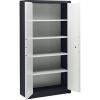 C+P DIN 4102 compliant, DIN 4102 compliant, W 930 mm, black grey/light grey