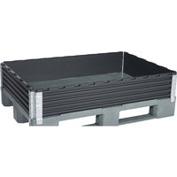 ratioform with 4 hinges, with 4 hinges, for pallets 1200 x 800 mm, pack of 2, from 5 packs