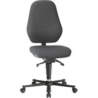 bimos with ESD protection, with ESD protection, gas spring, with castors, black fabric covering