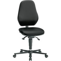 bimos with ESD protection, with ESD protection, gas spring, with castors, black vinyl covering