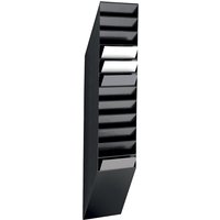 DURABLE portrait format, 12 x A4, pack of 2, portrait format, 12 x A4, pack of 2, black