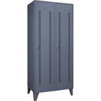 Wolf 2 compartments, 2 compartments, blue grey, width 800 mm