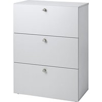 eurokraft pro HxWxD 1100 x 800 x 420 mm, HxWxD 1100 x 800 x 420 mm, light grey / light grey