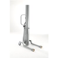 in stainless steel, max. load 300 kg, in stainless steel, max. load 300 kg, with 2 fork rollers