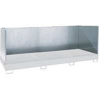 eurokraft pro 3-sided, made of 1.5 mm zinc plated sheet metal, 3-sided, made of 1.5 mm zinc plated sheet metal, height 1000 mm