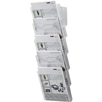 helit 5 compartments for A4, 5 compartments for A4, HxWxD 578 x 240 x 150 mm, pack of 2