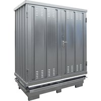 LaCont external HxWxD 2570 x 2075 x 1075 mm, external HxWxD 2570 x 2075 x 1075 mm, zinc plated