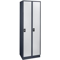 Wolf 2 compartments, 2 compartments, charcoal / light grey