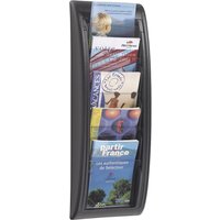Paperflow 5 compartments for size A5, 5 compartments for size A5, black, pack of 2