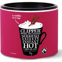 Clipper Fairtrade Seriously Velvety Instant Hot Chocolate - 1kg