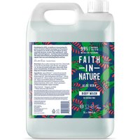 Faith In Nature Aloe Vera Body Wash - 5L at Natural Collection Faith In Nature Aloe Vera Body Wash - 5L.
