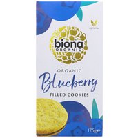 Biona Blueberry Filled Cookies - 175g at Natural Collection Biona Blueberry Filled Cookies - 175g.