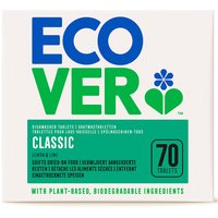 Ecover Classic Dishwasher Tablets - Lemon & Lime - 70 Tabs