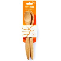 Bamboo Baby Feeding Spoons 6M+ - Pack of 2