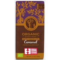 Equal Exchange Organic Caramel Crunch With Sea Salt Dark Chocolate - 100g