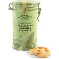 Cartwright & Butler Salted Caramel Biscuits in Tin - 200g
