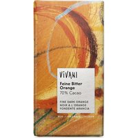 Vivani Organic Dark Chocolate & Orange - 100g