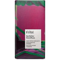 Vivani Organic Dark Chocolate & Whole Hazelnuts - 100g