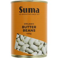 Suma Organic Butter Beans 400g