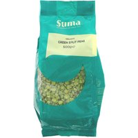 Suma Prepacks Organic Green Split Peas 500g