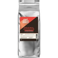 Cafédirect Fairtrade Original Espresso Coffee Beans - 1kg