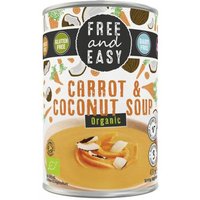 Free & Easy Organic Carrot & Coconut Soup - 400g