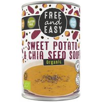 Free & Easy Organic Sweet Potato & Chia Seed Soup - 400g