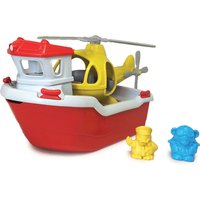 Green Toys Recycled Rescue Boat & Helicopter