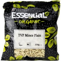 Essential Trading Plain Organic TVP Mince - 250g