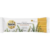 Biona Whole Spelt Organic Spaghetti Pasta - 500g