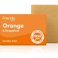 Friendly Soap Orange & Grapefruit Bath Soap - 95g at Natural Collection Friendly Soap Orange & Grapefruit Bath Soap - 95g.