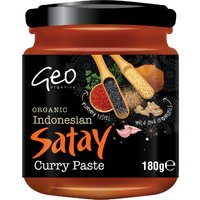 Geo Organics Indonesian Satay Curry Paste - 180g