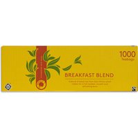 Traidcraft Fair Trade Breakfast Blend Tea Catering Pack - 1000 Bags