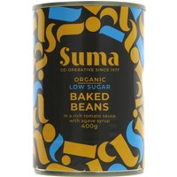 Suma Organic Baked Beans - Low Sugar - 400g