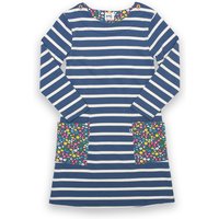 Kite Durdle Door Long Sleeve Dress - Navy Stripe at Natural Collection Kite Durdle Door Long Sleeve Dress - Navy Stripe.