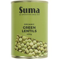 Suma Organic Green Lentils - 400g