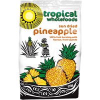 Tropical Wholefoods Sun Dried Pineapple - 100g