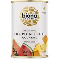 Biona Organic Tropical Fruit Cocktail - 400g