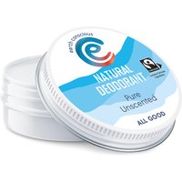 Earth Conscious Pure Unscented Natural Deodorant - 60g