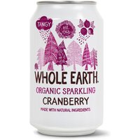 Whole Earth Sparkling Mountain Cranberry Juice - 330ml