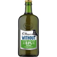 St PeterÂ’s Without Alcohol Free Beer - Organic - 500ml