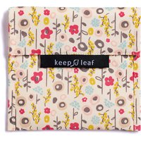 Keep Leaf Reusable Large Food Baggie - Bloom